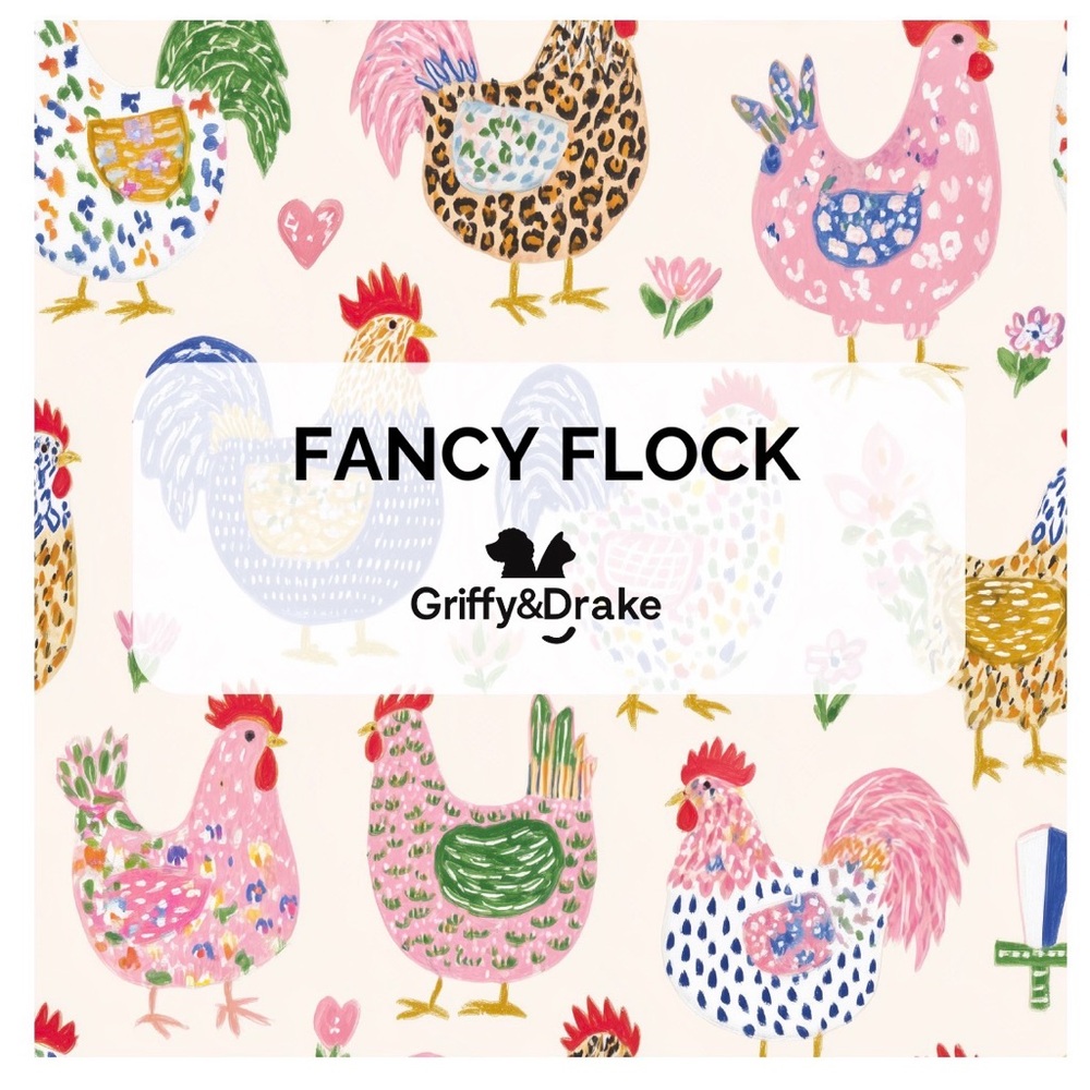 🎉LAST CHANCE 🎉🐓 Fancy Flock Pattern Pet Bow Tie - Picture 3 of 11